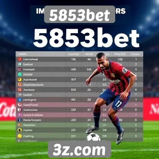Estatísticas de jogadores e popularidade do 5853bet