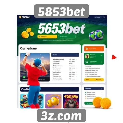 Facilidade de navegação no site 5853bet